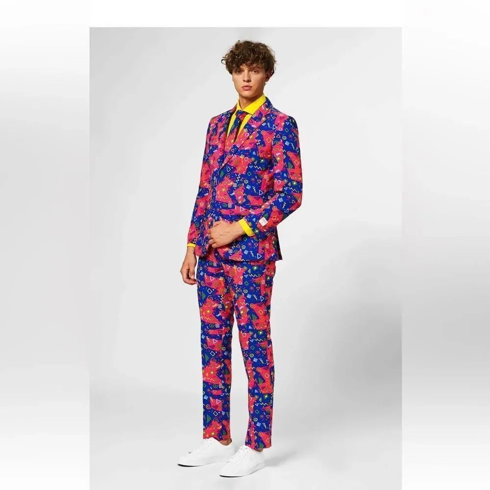 OppoSuits Men's Fresh Prince Suit (pants and blazer)